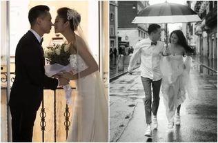 安以轩的婚纱花絮视频,浪漫瞬间，甜蜜绽放